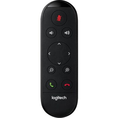 Logitech Conferencecam Connect Remote, 1 Stykk, Sen-993-001040 Svart/sølv Logitech Conferencecam Connect Remote, 1 Stykk, Sen-993-001040 Svart/sølv