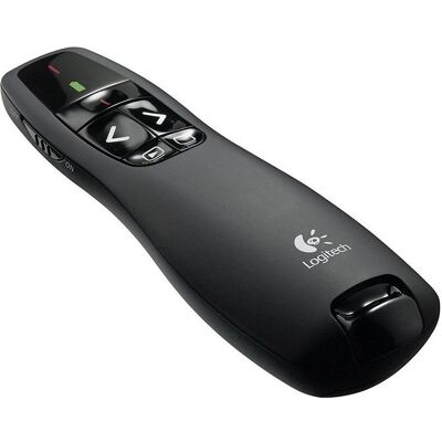 Logitech Professional Presenter, R400, Windows 10/11/7/8/8.1/vista/xp, 1 Stykk, Sen-W128212111 Svart Logitech Professional Presenter, R400, Windows 10/11/7/8/8.1/vista/xp, 1 Stykk, Sen-W128212111 Svart