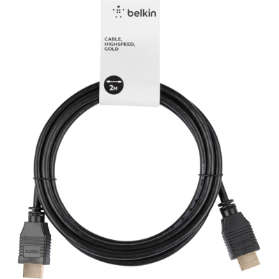 Belkin Høyhastighets Hdmi-Kabel – 4k, Ethernet (Bel68868, 1 Eske) Belkin Høyhastighets Hdmi-Kabel – 4k, Ethernet (Bel68868, 1 Eske)