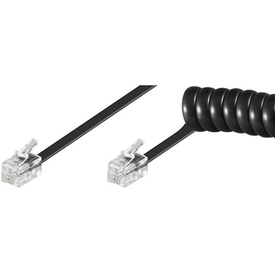 MicroConnect Rj10-Rj10, 2m, M/m, Svart, 1 Stykk, Sen-Mpk10200 Svart MicroConnect Rj10-Rj10, 2m, M/m, Svart, 1 Stykk, Sen-Mpk10200 Svart