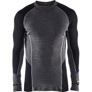Blåkläder 48971732 Termo Undertrøye Middels grå/svart XS Blåkläder 48971732 Termo Undertrøye Middels grå/svart XS