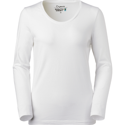 SouthWest South West Lily - Langermet - T-Skjorte Hvit S SouthWest South West Lily - Langermet - T-Skjorte Hvit S