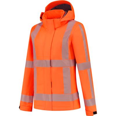 Tricorp 403702 Klasse 3 Dame Softshelljakke Fluororange 4XL Tricorp 403702 Klasse 3 Dame Softshelljakke Fluororange 4XL
