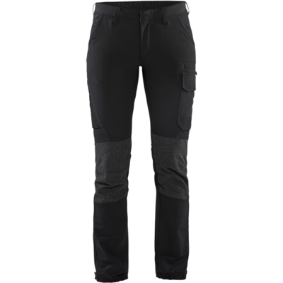 Blåkläder 71221645 4-Veisstretch Arbeidsbukse Svart/mørk grå D22 Blåkläder 71221645 4-Veisstretch Arbeidsbukse Svart/mørk grå D22