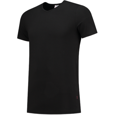 Tricorp 101012 Stretch Unisex Slim Fit V-Hals T-Skjorte Svart 3XL Tricorp 101012 Stretch Unisex Slim Fit V-Hals T-Skjorte Svart 3XL