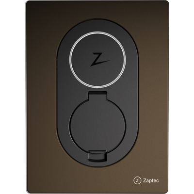 Zaptec Go Frontdeksel Wood Brown Tre brun Zaptec Go Frontdeksel Wood Brown Tre brun