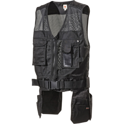 L.Brador 218pb Heavy Håndverksvest Svart XL L.Brador 218pb Heavy Håndverksvest Svart XL