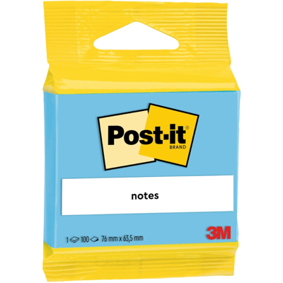 3M Post-It Notater – Praktisk Og Fargerik (67201b, Blå, 1 Eske) Blå 3M Post-It Notater – Praktisk Og Fargerik (67201b, Blå, 1 Eske) Blå