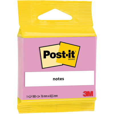 3M Post-It Notater – Fargerik Og Praktisk (67201p, Rosa, 1 Eske) Rosa 3M Post-It Notater – Fargerik Og Praktisk (67201p, Rosa, 1 Eske) Rosa
