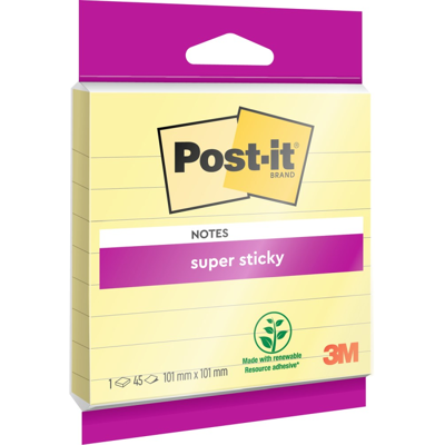 3M Super Sticky Notater – Dobbelt Så Sterk Klebeevne (Xl45slcy, 1 Eske) 3M Super Sticky Notater – Dobbelt Så Sterk Klebeevne (Xl45slcy, 1 Eske)