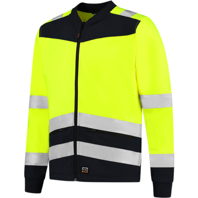 Tricorp 403021 Klasse 2 Unisex Softshelljakke Fluor gul/blekk 3XL Tricorp 403021 Klasse 2 Unisex Softshelljakke Fluor gul/blekk 3XL