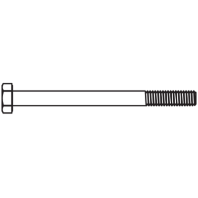 Arvid Nilsson Sekskantskrue Iso 4014 Elforzinket M12 × 150 Arvid Nilsson Sekskantskrue Iso 4014 Elforzinket M12 × 150