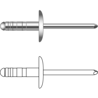 Arvid Nilsson Blindnagle Iso 15981 Aluminium 4,8 × 16 Arvid Nilsson Blindnagle Iso 15981 Aluminium 4,8 × 16