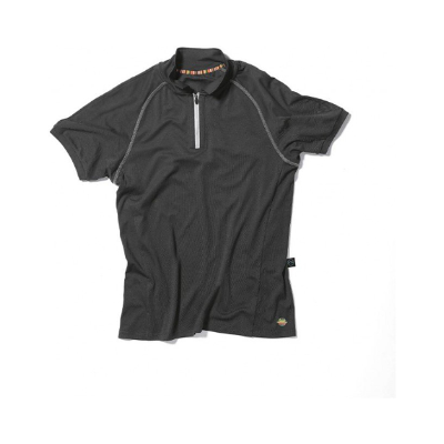 Dike Primato 37.5 Pikéskjorte Svart XS Dike Primato 37.5 Pikéskjorte Svart XS
