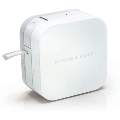 Brother P-Touch Cube Bluetooth Etikettmaskin – Trådløs, Enkel Bruk (Broptp300bt, 1 Eske) Brother P-Touch Cube Bluetooth Etikettmaskin – Trådløs, Enkel Bruk (Broptp300bt, 1 Eske)