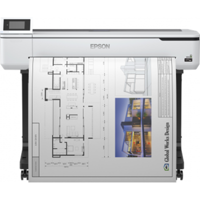 Epson SureColor SC-T5100 - Hvit - Storformatskriver Epson SureColor SC-T5100 - Hvit - Storformatskriver