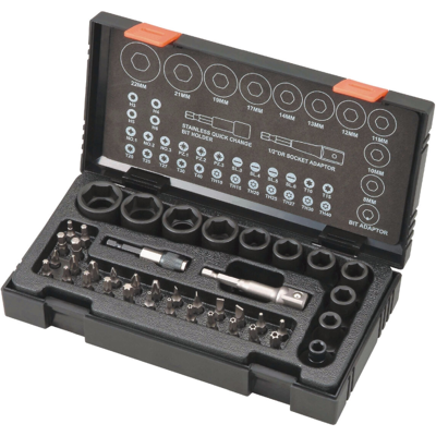 HiKOKI 752500 Impact- og bitssett - 41 deler HiKOKI 752500 Impact- og bitssett - 41 deler