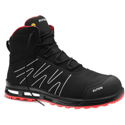 Elten Enno Xxt Pro Mid Esd - S3s - Vernestøvel Svart/Rød 39 Elten Enno Xxt Pro Mid Esd - S3s - Vernestøvel Svart/Rød 39