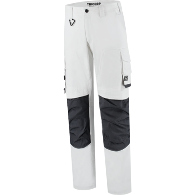 Tricorp 506105 2-Veis Stretch Unisex Arbeidsbukse Hvit 45 Tricorp 506105 2-Veis Stretch Unisex Arbeidsbukse Hvit 45