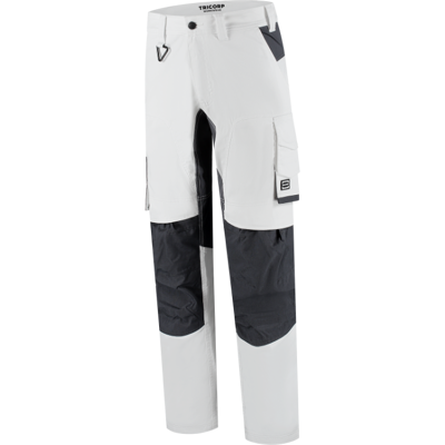 Tricorp 506110 Funksjonsstretch Unisex Arbeidsbukse Hvit 25 Tricorp 506110 Funksjonsstretch Unisex Arbeidsbukse Hvit 25
