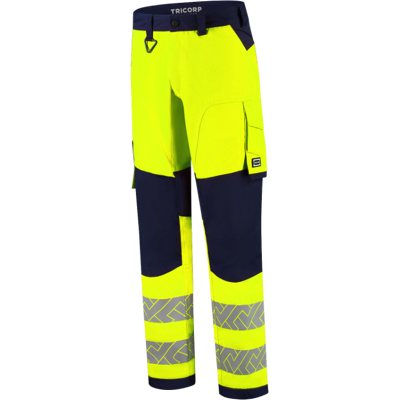 Tricorp 506119 Klasse 2 Unisex Arbeidsbukse Fluor gul/blekk 21 Tricorp 506119 Klasse 2 Unisex Arbeidsbukse Fluor gul/blekk 21