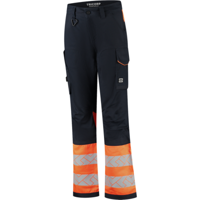 Tricorp 506126 Klasse 1 Dame Arbeidsbukse Blekk/Fluor Orange 40 Tricorp 506126 Klasse 1 Dame Arbeidsbukse Blekk/Fluor Orange 40