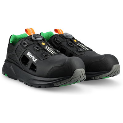 Brynje Helium - S1 - Vernesandal Esd Boa Svart 39 Brynje Helium - S1 - Vernesandal Esd Boa Svart 39
