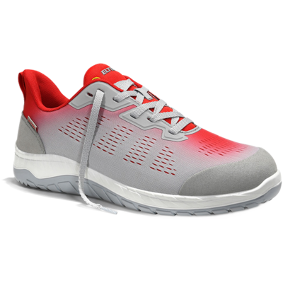 Elten Luan Grey-Red Low Esd - S1p - Vernesko Grå/rød 38 Elten Luan Grey-Red Low Esd - S1p - Vernesko Grå/rød 38
