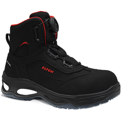 Elten Owen Boa Black Mid Esd - S2 - Vernestøvel Svart 47 Elten Owen Boa Black Mid Esd - S2 - Vernestøvel Svart 47
