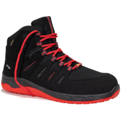 Elten Maddox Gtx Black-Red Mid Esd - S3 - Vernestøvel Svart/Rød 46 Elten Maddox Gtx Black-Red Mid Esd - S3 - Vernestøvel Svart/Rød 46