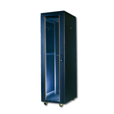MicroConnect 42u Nettverkskap, Svart, 1 Stykk, Sen-Cabinet8 Svart MicroConnect 42u Nettverkskap, Svart, 1 Stykk, Sen-Cabinet8 Svart
