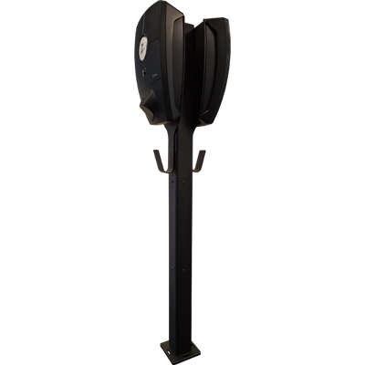 S-Line Ladestolpe For Zaptec Pro 2-Veis – Base Svart S-Line Ladestolpe For Zaptec Pro 2-Veis – Base Svart