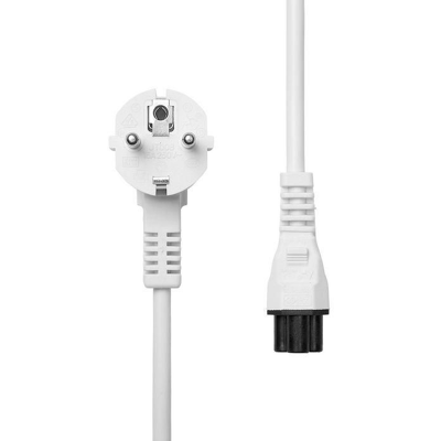 MicroConnect Strømkabel Schuko Vinklet - C5, 3m Hvit, 1 Stykk, Sen-Pe010830w Hvit MicroConnect Strømkabel Schuko Vinklet - C5, 3m Hvit, 1 Stykk, Sen-Pe010830w Hvit