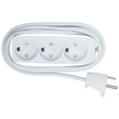 MicroConnect 3-Veis Dansk Stikkontakt Strømfordeler 5m Hvit, 1 Stykk, Sen-W125903465 Hvit MicroConnect 3-Veis Dansk Stikkontakt Strømfordeler 5m Hvit, 1 Stykk, Sen-W125903465 Hvit