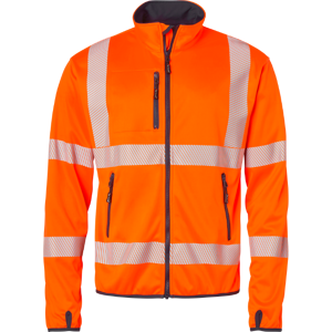 Top Swede Softshell Hi-Vis – Full Glidelås(1000985, Fluorescerende Oransje/marine, Unisex, 1 Stykke Jakke, Størrelse-L) Fluorescerende oransje/marine L Top Swede Softshell Hi-Vis – Full Glidelås(1000985, Fluorescerende Oransje/marine, Unisex, 1 Stykke Jakke, Størrelse-L) Fluorescerende oransje/marine L