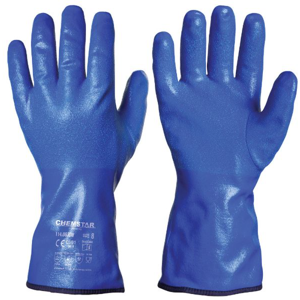 Granberg 0630w - Kjemikaliehansker Blå 10 Granberg 0630w - Kjemikaliehansker Blå 10