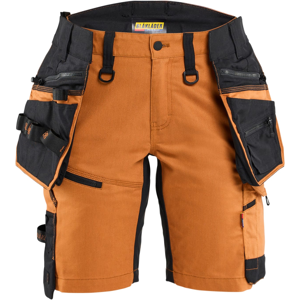 Blåkläder 71751149 4-Veis Stretch Arbeidsshorts Rust/Sort 44 Blåkläder 71751149 4-Veis Stretch Arbeidsshorts Rust/Sort 44