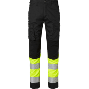 Top Swede 220 - Klasse 1 - Arbeidsbukse Svart/Fluorescerende Gul C50 Top Swede 220 - Klasse 1 - Arbeidsbukse Svart/Fluorescerende Gul C50