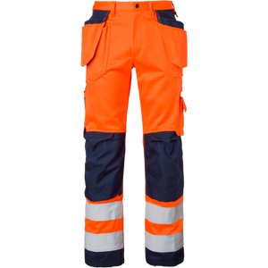Top Swede 2516 - Klasse 2 - Arbeidsbukse Fluorescerende oransje/marine D108 Top Swede 2516 - Klasse 2 - Arbeidsbukse Fluorescerende oransje/marine D108