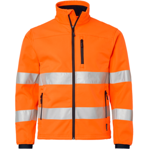 Top Swede 7621 - Klasse 3 - Softshelljakke Fluorescerende oransje S Top Swede 7621 - Klasse 3 - Softshelljakke Fluorescerende oransje S