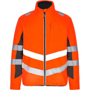 Engel Safety - Klasse 2 - Jakke Hivis Oransje/Antrasittgrå 5XL Engel Safety - Klasse 2 - Jakke Hivis Oransje/Antrasittgrå 5XL
