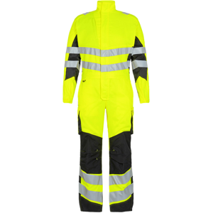 Engel Safety Light - Klasse 3 - Kjeledress Hivis Gul/Sort 4XL Engel Safety Light - Klasse 3 - Kjeledress Hivis Gul/Sort 4XL