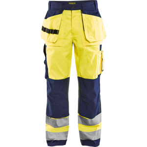 Blåkläder Bukser – Høy Synlighet, Forsterkede Lommer ( 811402809, Gul/marine, 1 Stykk, Størrelse-C48 ) Gul/marine C48 Blåkläder Bukser – Høy Synlighet, Forsterkede Lommer ( 811402809, Gul/marine, 1 Stykk, Størrelse-C48 ) Gul/marine C48