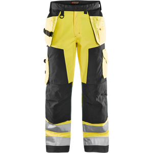 Blåkläder Bukser – Vannavvisende, Høy Synlighet ( 811491398, Gul/svart, 1 Stykk, Størrelse-C54 ) Gul/svart C54 Blåkläder Bukser – Vannavvisende, Høy Synlighet ( 811491398, Gul/svart, 1 Stykk, Størrelse-C54 ) Gul/svart C54