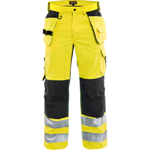 Blåkläder Bukser – Vannavvisende, Høy Synlighet ( 811500042, Gul/svart, 1 Stykk, Størrelse-C58 ) Gul/svart C58 Blåkläder Bukser – Vannavvisende, Høy Synlighet ( 811500042, Gul/svart, 1 Stykk, Størrelse-C58 ) Gul/svart C58