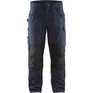 Blåkläder Bukser – Ergonomisk Passform, Høy Slitestyrke ( 811500318, Marineblå/svart, 1 Stykk, Størrelse-C50 ) Marineblå/svart C50 Blåkläder Bukser – Ergonomisk Passform, Høy Slitestyrke ( 811500318, Marineblå/svart, 1 Stykk, Størrelse-C50 ) Marineblå/svart C50