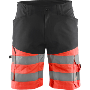Blåkläder Shorts – Varselsertifisert, Høy Komfort ( 811512682, Svart/fluorescerende Rød, 1 Stykk, Størrelse-58 ) Svart/Hivis Rød 58 Blåkläder Shorts – Varselsertifisert, Høy Komfort ( 811512682, Svart/fluorescerende Rød, 1 Stykk, Størrelse-58 ) Svart/Hivis Rød 58