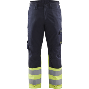 Blåkläder Flammehemmende Bukse – Høy Slitestyrke, Vannavvisende ( 811515962, Marine/gul, 1 Stykk, Størrelse-C154 ) Marine/gul C154 Blåkläder Flammehemmende Bukse – Høy Slitestyrke, Vannavvisende ( 811515962, Marine/gul, 1 Stykk, Størrelse-C154 ) Marine/gul C154