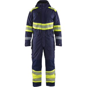 Blåkläder Vinteroverall – Vind- Og Vanntett, Høy Slitestyrke ( 811517107, Marine/gul, 1 Stykk, Størrelse-4xl ) Marine/gul 4XL Blåkläder Vinteroverall – Vind- Og Vanntett, Høy Slitestyrke ( 811517107, Marine/gul, 1 Stykk, Størrelse-4xl ) Marine/gul 4XL