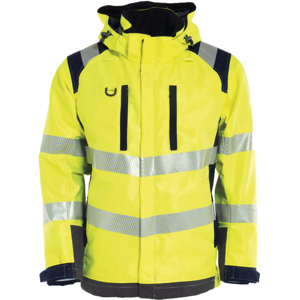 Tranemo Workwear Tranemo Shell 513594 - Flammehemmende - Skalljakke Gul/marineblå 3XL Tranemo Workwear Tranemo Shell 513594 - Flammehemmende - Skalljakke Gul/marineblå 3XL
